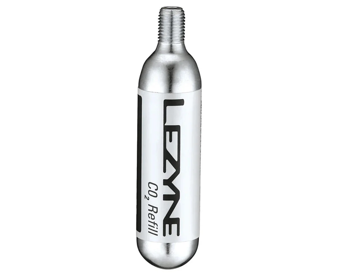 Lezyne Threaded CO2 Cartridges (Silver) (5 Pack) (20g) - view 2